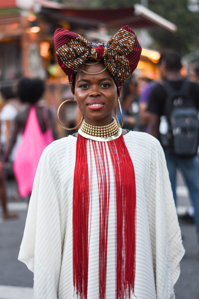 Attendee of the Afropunk festival, Brooklyn, N.Y., Aug. 27-28, 2016.Veronica Graves/ The Root